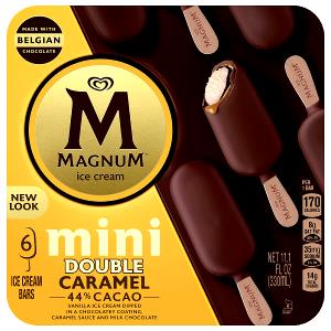 2 bars (44 g) Peanut Butter Caramel Ice Cream Candy Bars