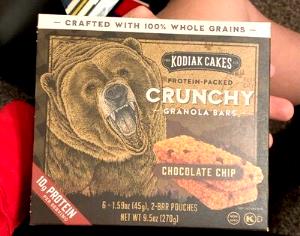 2 bars (45 g) Crunchy Granola Bar Chocolate Chip