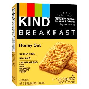 2 bars (50 g) Breakfast Honey Oat