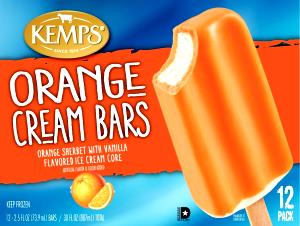 2 bars Sherbet & Ice Cream Bars