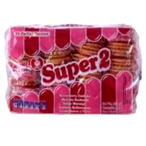 2 biscuits Strawberry & Cream Cookies