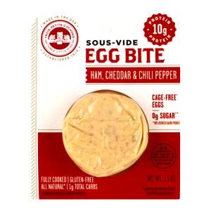 2 bites (119 g) Sous-Vide Oatmeal Bites