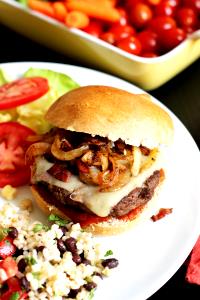 2 buns (113 g) BBQ Bacon Burger