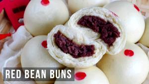 2 buns (150 g) Red Bean Bun
