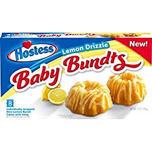 2 cakes (70 g) Lemon Drizzle Baby Bundts