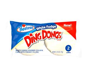 2 cakes (72 g) Ding Dongs White Fudge