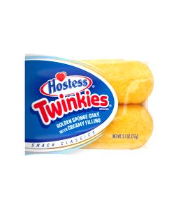 2 cakes (77 g) Twinkies Golden Sponge Cake with Creamy Filling