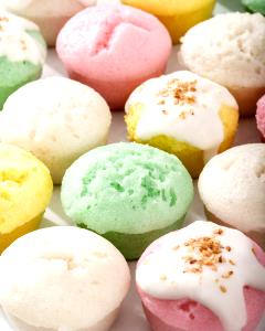 2 Cakes Rice Cake, Double Sesame, Nonfat