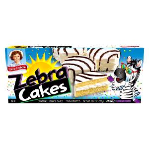 2 Cakes Zebra Cakes