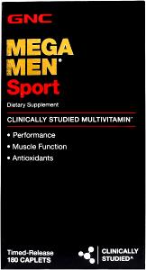 2 caplets Mega Men Sport Multivitamin