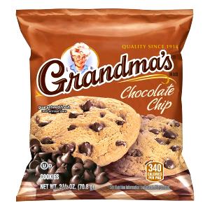 2 cookies (2.5 oz) Chocolate Chip Cookies