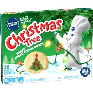 2 cookies (26 g) Cookies Ready To Bake - Christmas Tree Shape