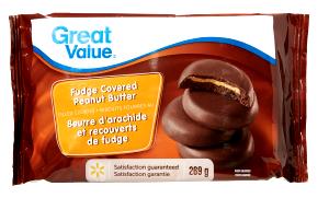 2 cookies (26 g) Fudge Covered Peanut Butter Filled Cookies