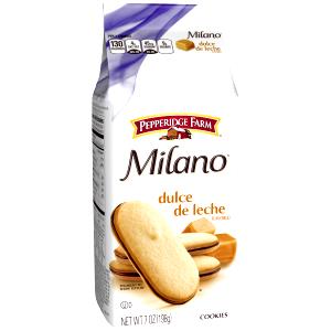 2 cookies (26 g) Milano Cookies - Dulce De Leche