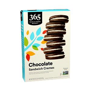 2 cookies (27 g) Sandwich Cremes Cookies - Chocolate Creme