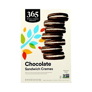 2 cookies (27 g) Sandwich Cremes Cookies - Chocolate