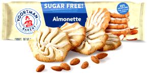 2 cookies (30 g) Almonette Sugar Free Cookies