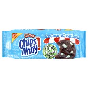 2 cookies (30 g) Chips Ahoy! Chewy Ice Cream Creations - Mint Chocolate Chip
