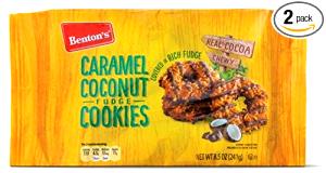 2 cookies (30 g) Fudge Caramel Coconut Cookies