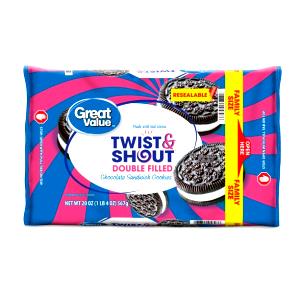 2 cookies (30 g) Mint Double Filled Chocolate Sandwich Cookies