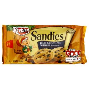 2 cookies (31 g) Sandies Dark Chocolate Almond Shortbread Cookies