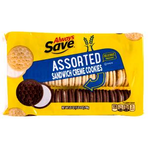 2 cookies (33 g) Assorted Sandwich Cookies