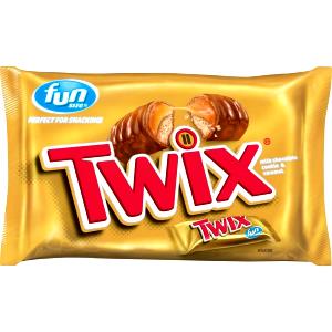 2 Cookies Candy Bar, Fun Size, Caramel Cookie Bar