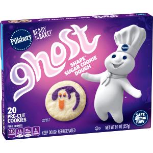 2 Cookies Ghost Shape Sugar Cookie, Rtb