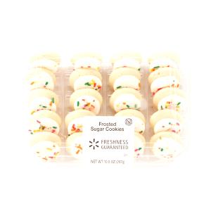 2 cookies Mini Frosted Sugar Cookies