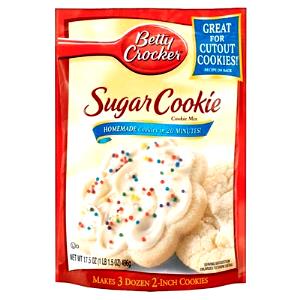 2 cookies prepared (27 g) Sugar Cookie Mix