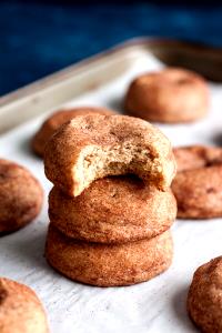 2 cookies Snickerdoodles