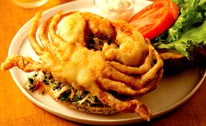 2 crabs (4.16 oz) Tempura Soft Crabs