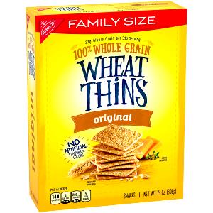 2 crackers (14 g) 8 Grain Hearty Wheat Crackers