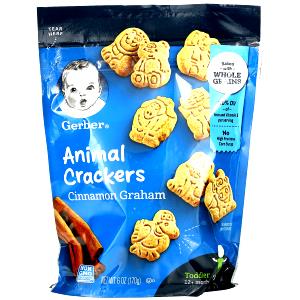 2 crackers (7 g) Animal Crackers Cinnamon Graham