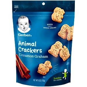 2 crackers Graduates Animal Crackers