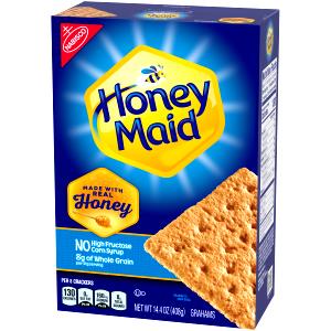 2 crackers Honey Grahams Crackers