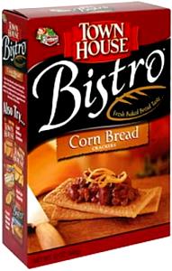 2 Crackers Town House Bistro Cracker, Corn Bread