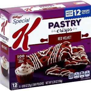 2 crisps (25 g) Special K Pastry Crisps - Red Velvet