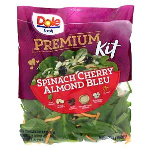 2 cups (100 g) Spinach Cherry Almond Bleu Salad
