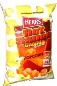2 cups (28 g) Hot Sauce Cheddar Flavored Popcorn