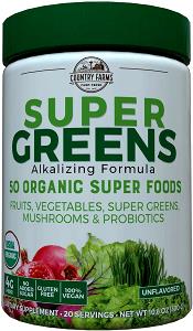 2 cups (3 oz) Organic Super Greens