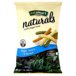 2 cups (30 g) Eat Smart Naturals Garden Veggie Sticks