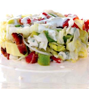 2 cups (3.5 oz) House Salad with Bacon