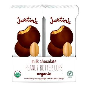 2 cups (40 g) Organic Milk Chocolate Peanut Butter Cups