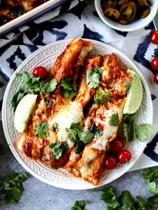 2 enchiladas (133 g) Pork Enchiladas