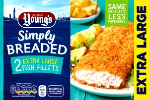 2 fillets (105 g) Crunchy Fish Fillets
