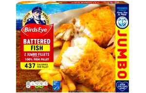 2 fillets (107 g) Battered Fish Fillets