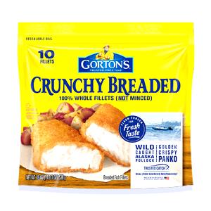 2 fillets (108 g) Crunchy Fish Fillets