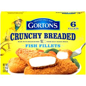 2 Fillets Fish Fillet, Crunchy Golden Breaded
