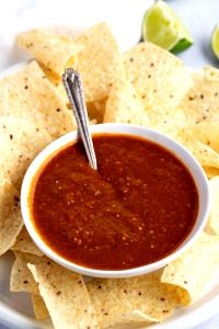 2 Fl Oz Burrito Bowl Ingredient, Tomatillo-Red Chili Salsa